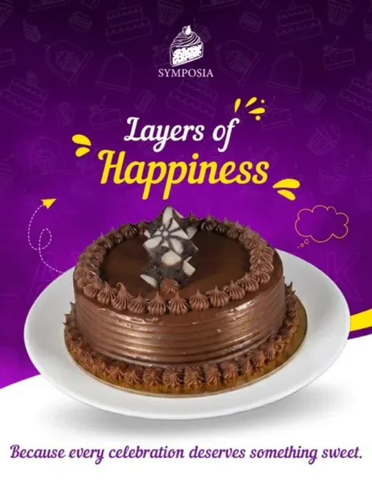 Symposia post: Layers of happiness, a chocolate cake