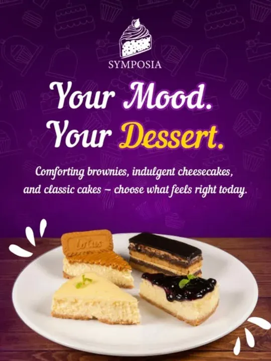 Symposia post: Your mood, your dessert